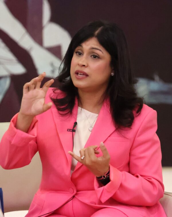 Gisselle Valera, presidenta de Barrick, destacó los aportes de la compañía al fisco.