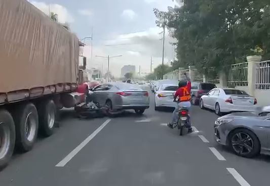 Accidente en la luperón