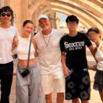 Alejandro Sanz abre el álbum de su verano más especial junto a sus cuatro hijos 