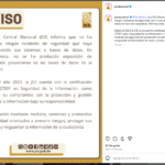 JCE asegura que sus sistemas y bases de datos no han sufrido incidentes de seguridad