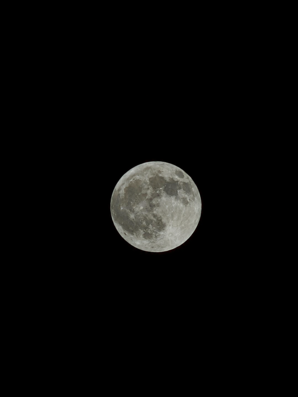 Inicio del Eclipse lunar