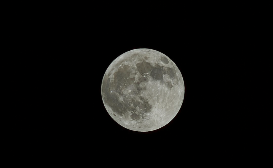 Inicio del Eclipse lunar
