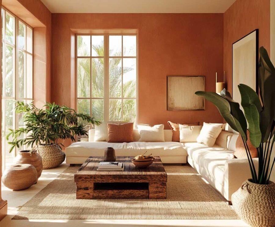 Colores tendencia en interiores de hogar