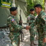 Comandante del Ejército supervisa la frontera y entrega tres puestos militares remodelados junto a un nuevo helipuerto en Bahoruco