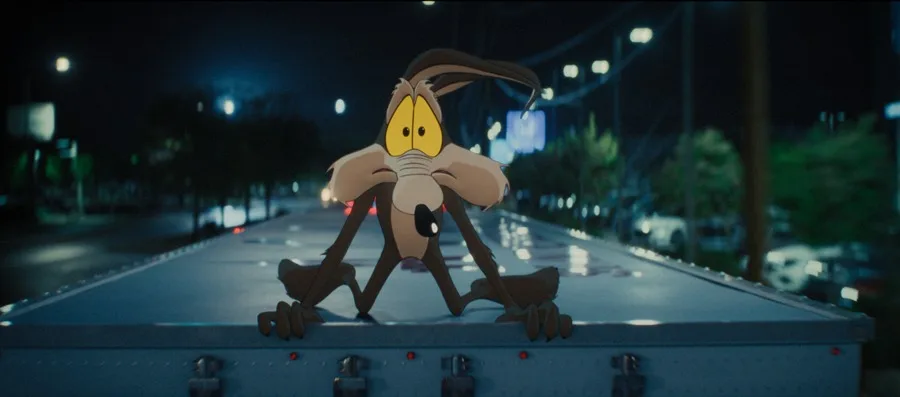 Fotograma cedido por Warner Bros. Entertainment de una escena de la película 'Coyote vs. Acme', que llega a las salas de cine.