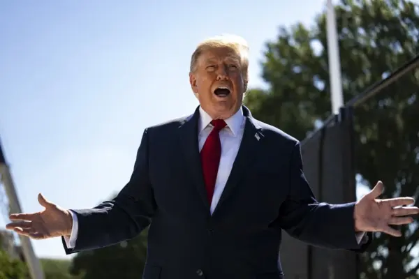 Fotografía de archivo del presidente de Estados Unidos, Donald Trump, en la Casa Blanca, en Washington (EE.UU.).