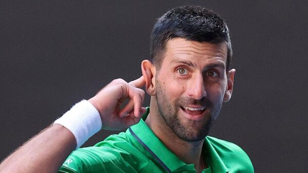 Novak Djokovic fue eliminado en torneo de Cincinnati.  Ap