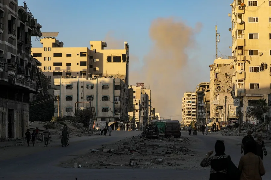 Israel ataca un hospital en el centro de la Franja de Gaza