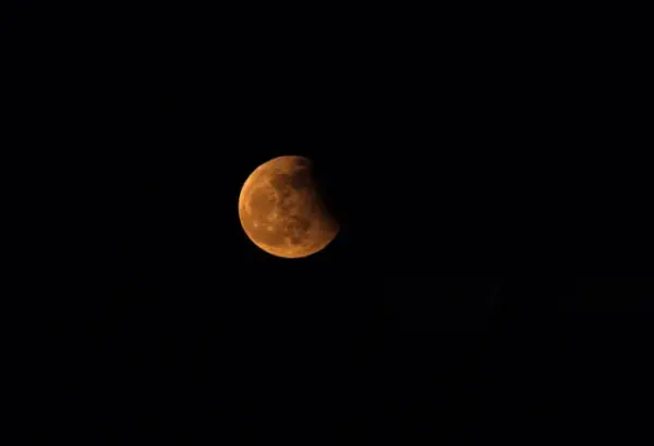 Eclipse lunar.
