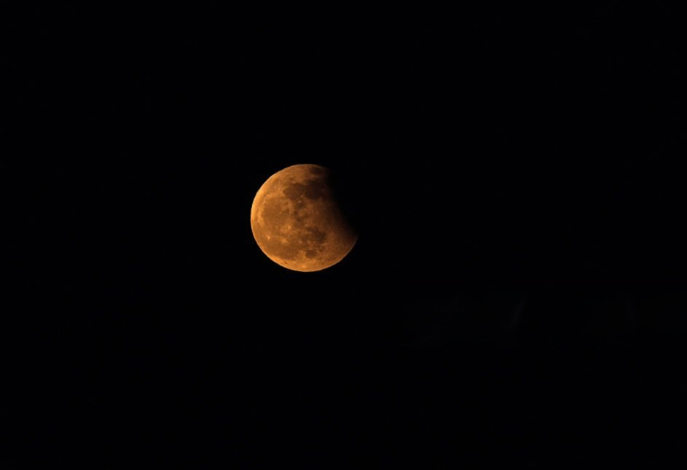 Eclipse lunar.