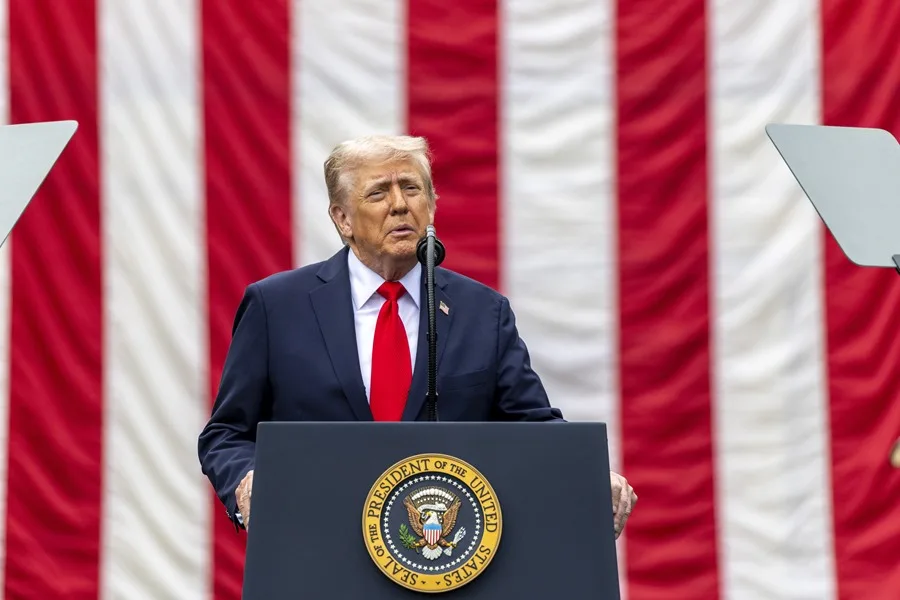 El presidente de EE. UU., Donald J. Trump.