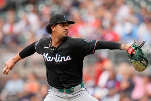 Marlins Braves Baseball