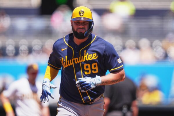 Brewers Padres Baseball