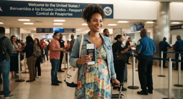 Embarazada viajando a Estados Unidos