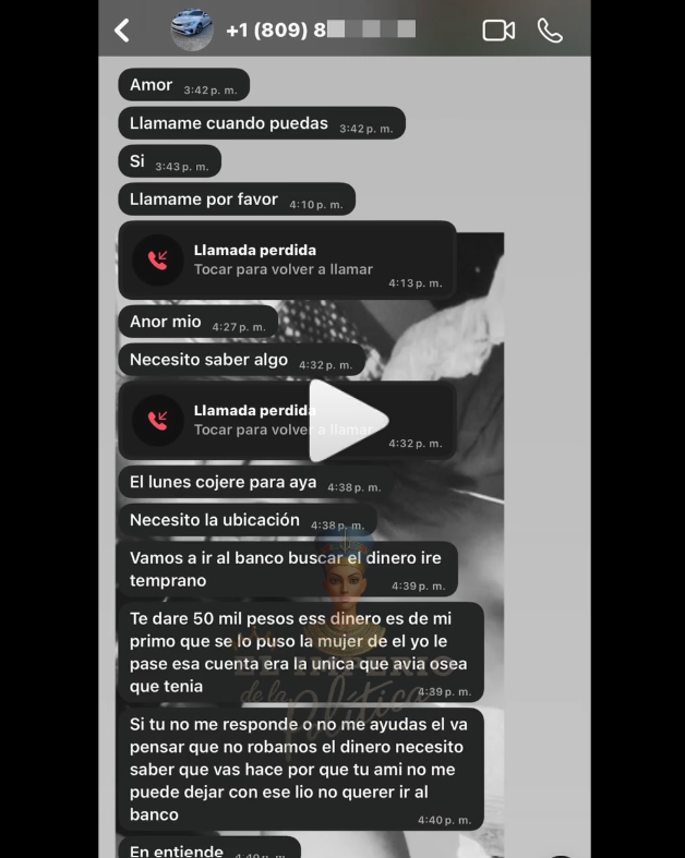 Joven acusada de extorsionar a Yailin La Más Viral rompe el silencio y señala a su expareja por el dinero