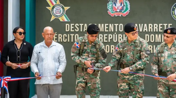 Inauguración destacamento