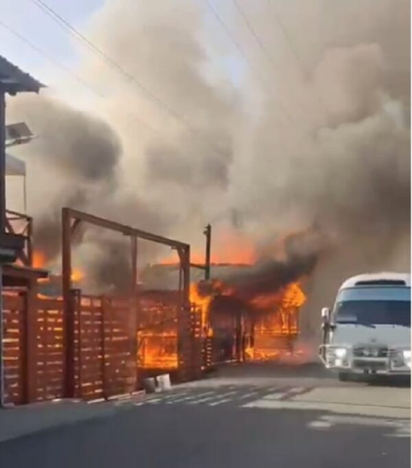 Incendio oasis