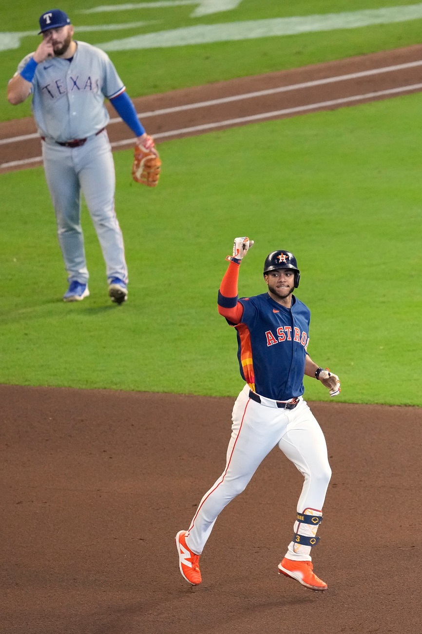 Rangers Astros Baseball