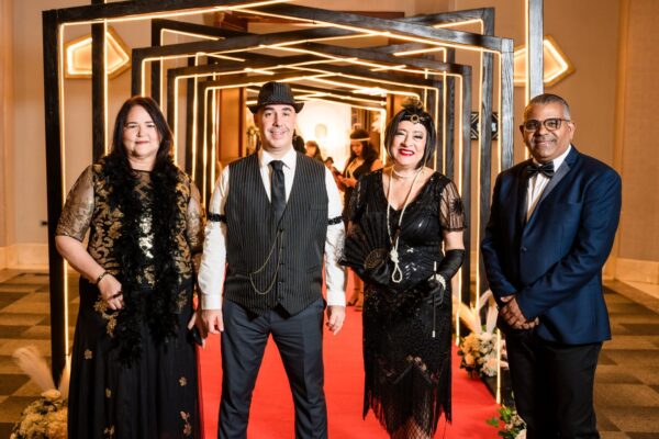 Kenia Muñoz, Miguel Ángel Domínguez, Clarissa Ramírez y Víctor Cruz