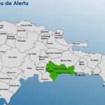 COE emite alerta verde para dos provincias y el Distrito Nacional por efectos de onda tropical