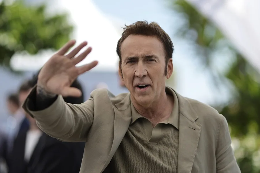Fotografía de archivo del actor estadounidense Nicolas Cage. EFE/Guillaume Horcajuelo
