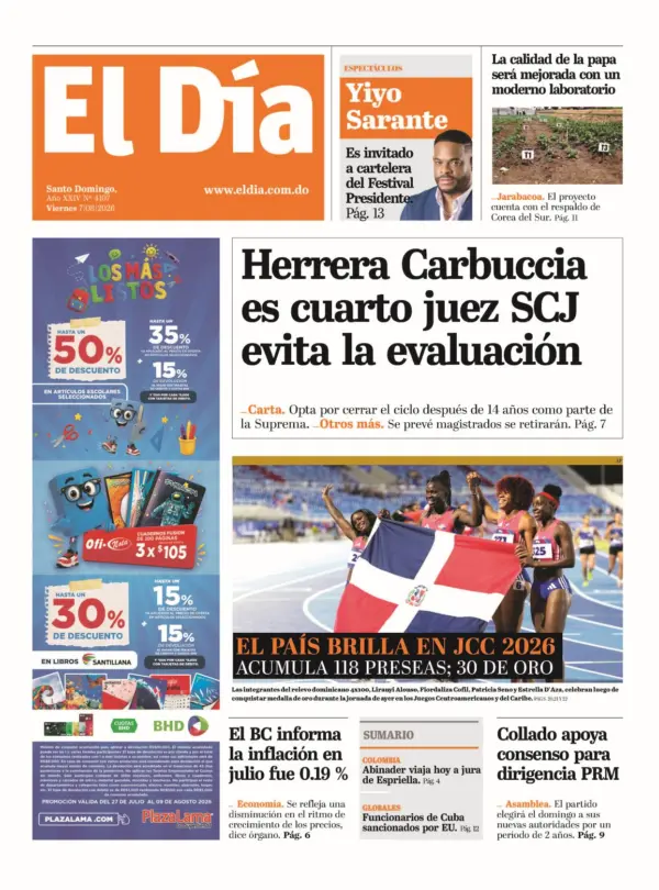 Portada impresa 07-08-2026