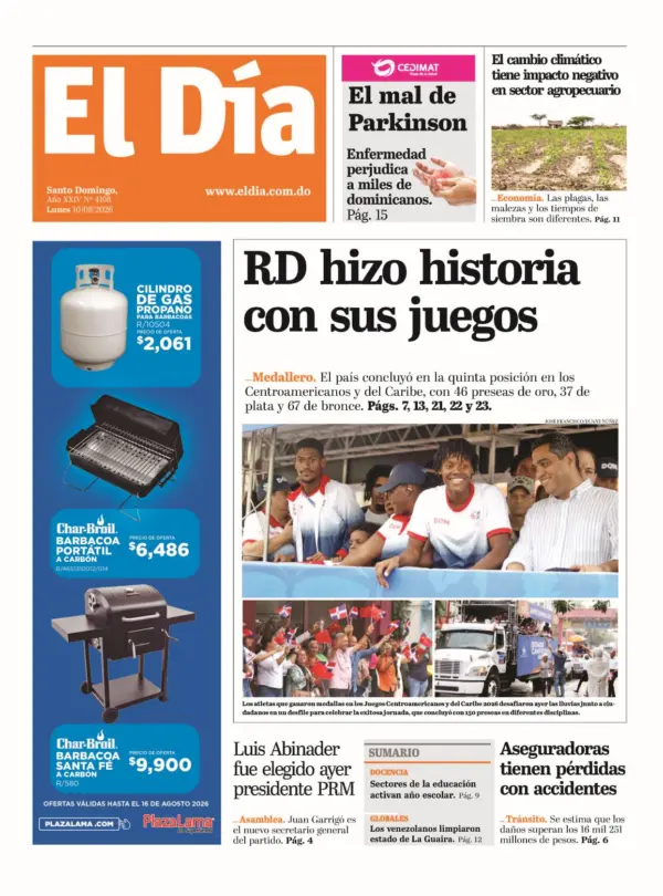 Portada impresa 10-08-2026