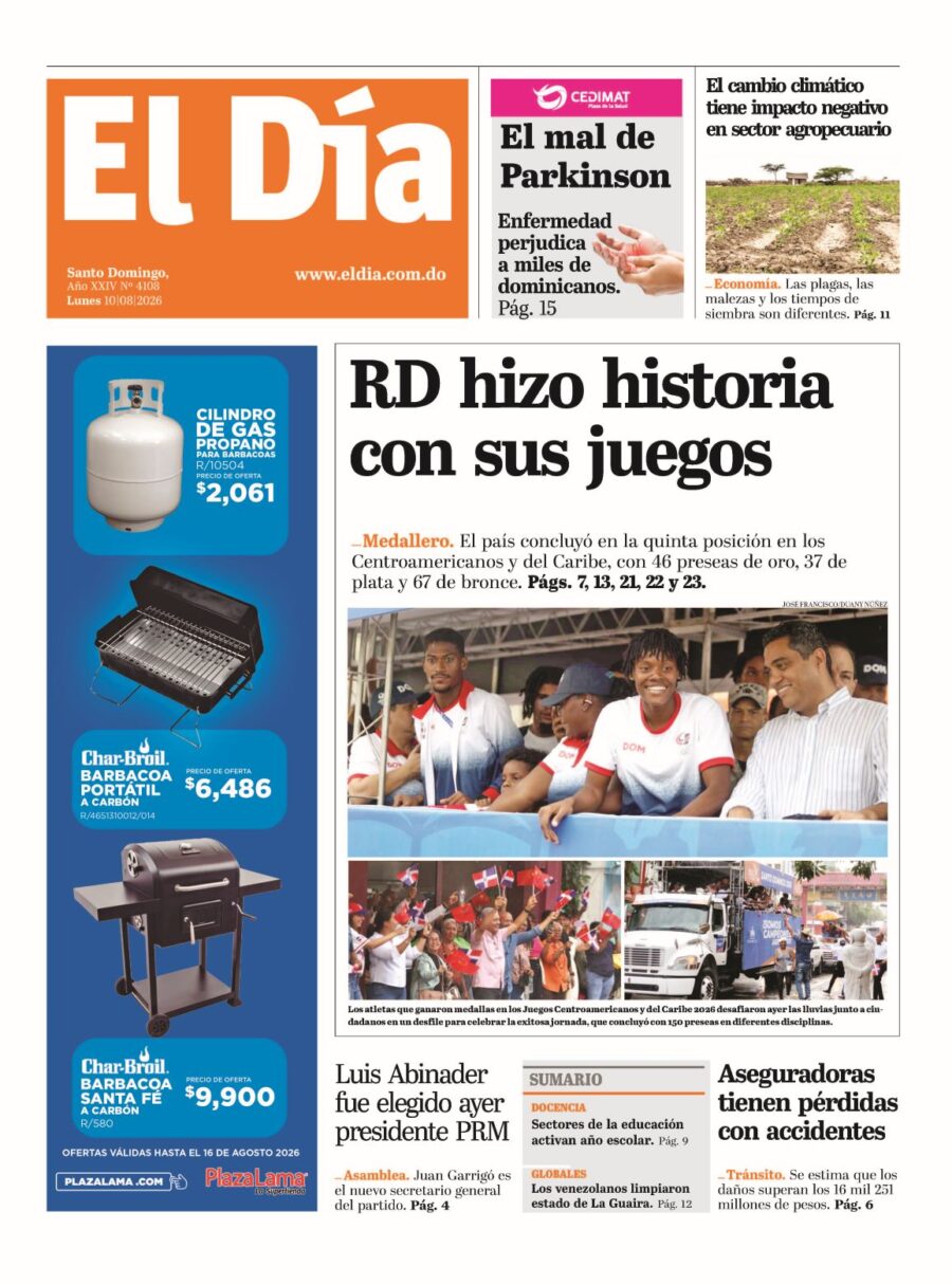 Portada impresa 10-08-2026