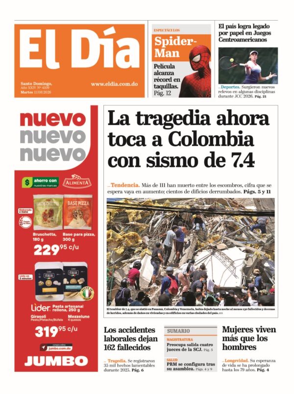 Portada impresa 11-08-2026