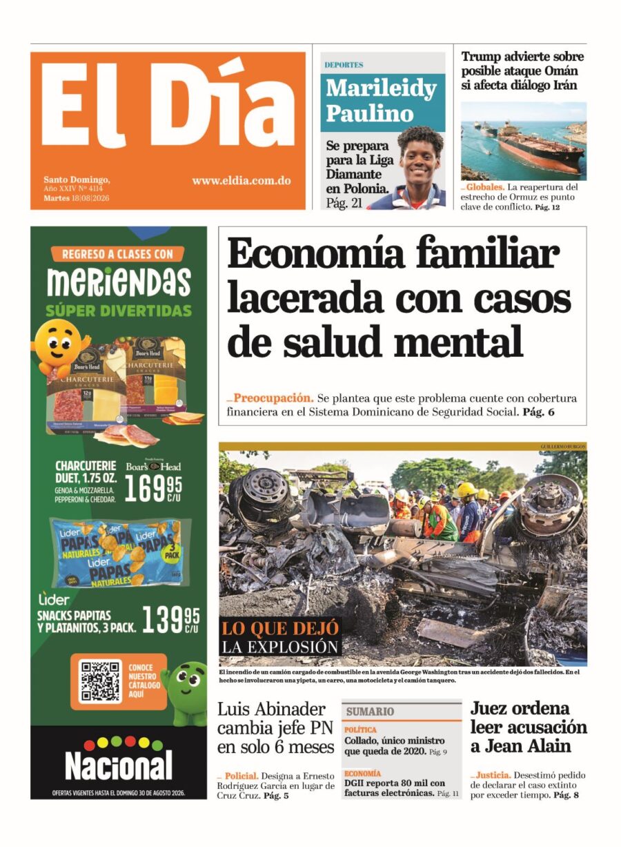 Portada impresa 18-08-2026