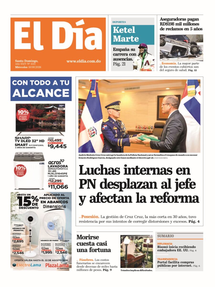 Portada impresa 19-08-2026
