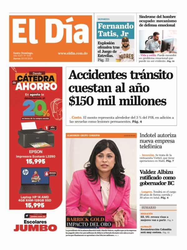 Portada impresa 20-08-2026