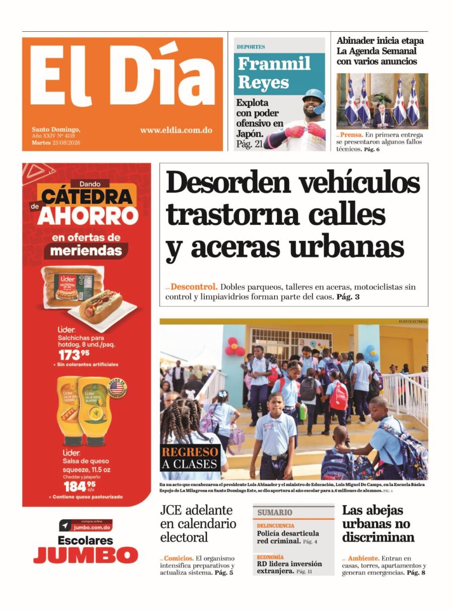 Portada impresa 25-08-2026