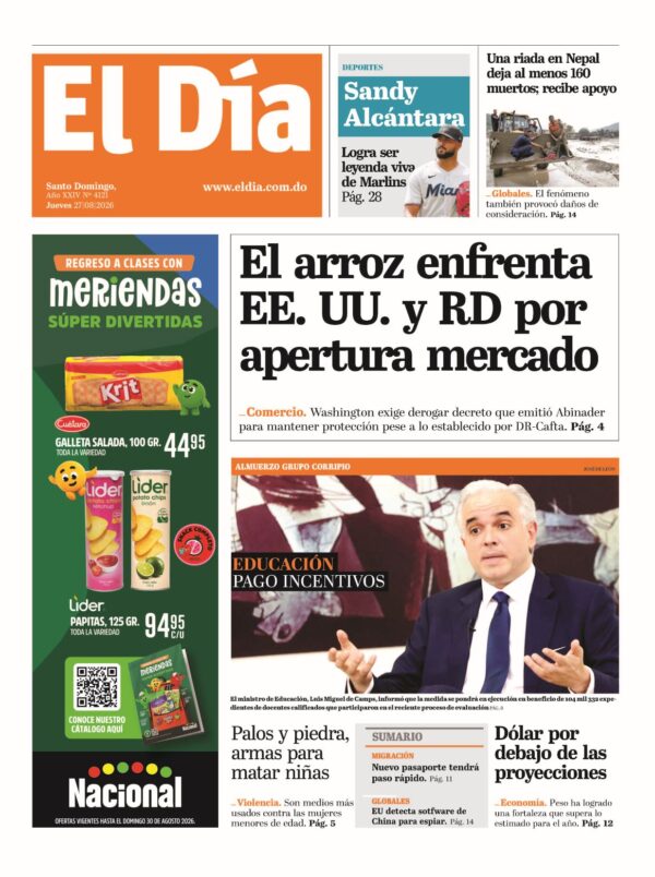 Portada impresa 27-08-2026