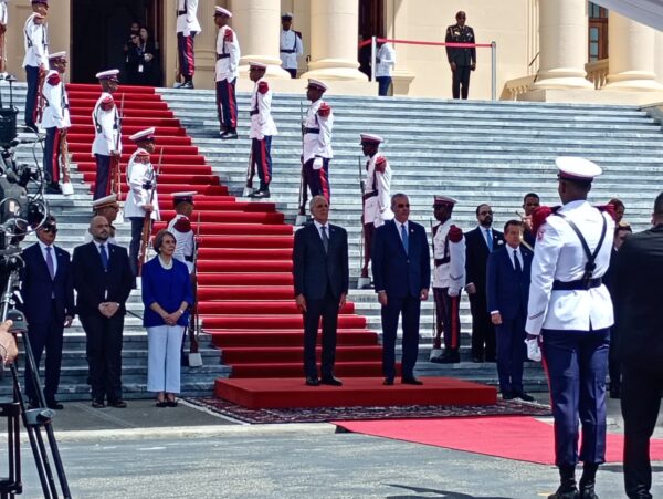 Presidente Abinader Recibe a Presidente de Honduras