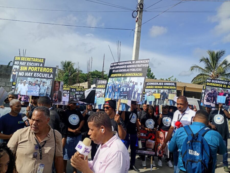 Protesta de conserjes