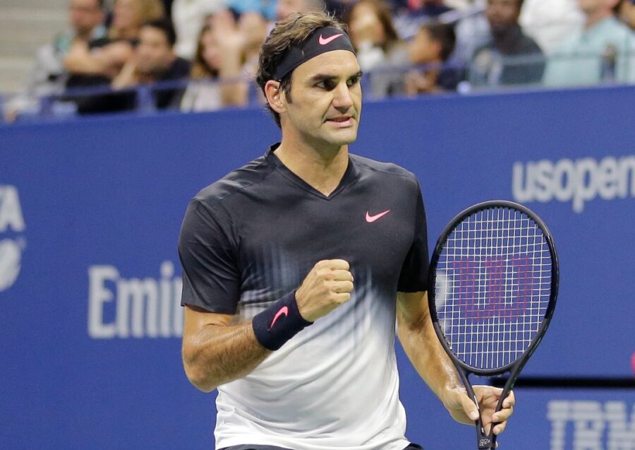 US Open Federer Tennis