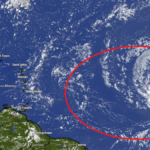 Dolly pierde fuerza y ya es una onda tropical: esto se espera en República Dominicana