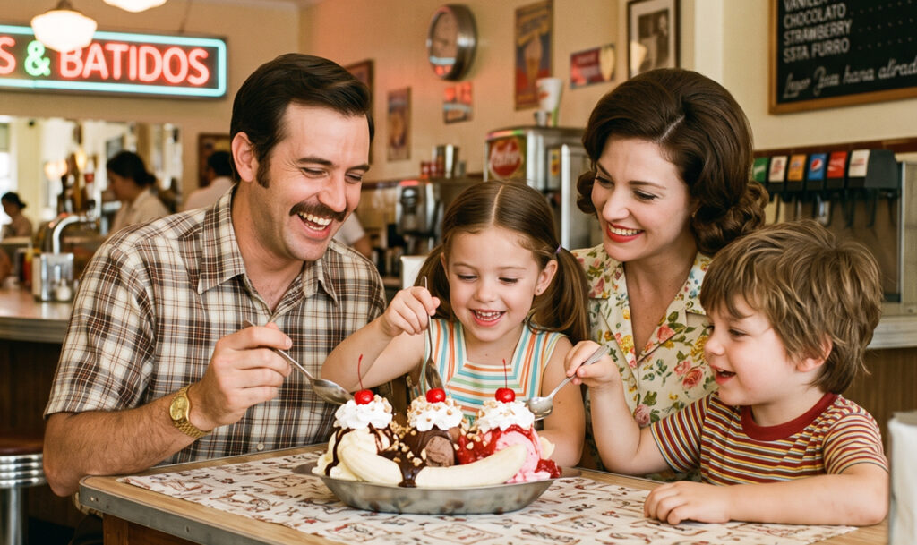 Banana split, el helado que para muchos sabe a infancia