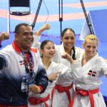 Dimitrova guía a República Dominicana a conquistar oro por equipo en kata femenino