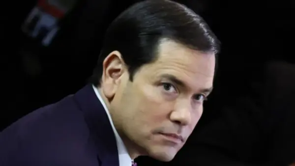 Fotografía de archivo del secretario de Estado de EE.UU., Marco Rubio. EFE/Ronald Wittek