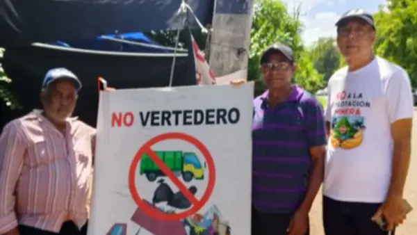 Residentes de La Cuaba exigen a Abinader frenar vertedero. jpg.