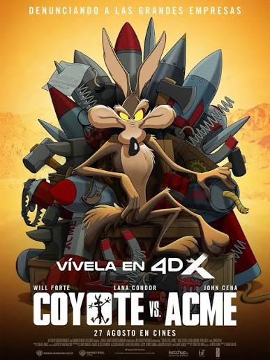 “Coyote vs. Acme” tiene buen debut; “Spider-Man” domina taquilla por 5to fin de semana