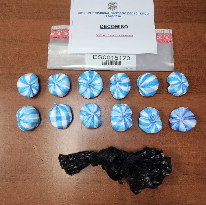 DNCD arresta a 63 personas y ocupa más de 12,700 gramos de drogas en Santiago y Puerto Plata