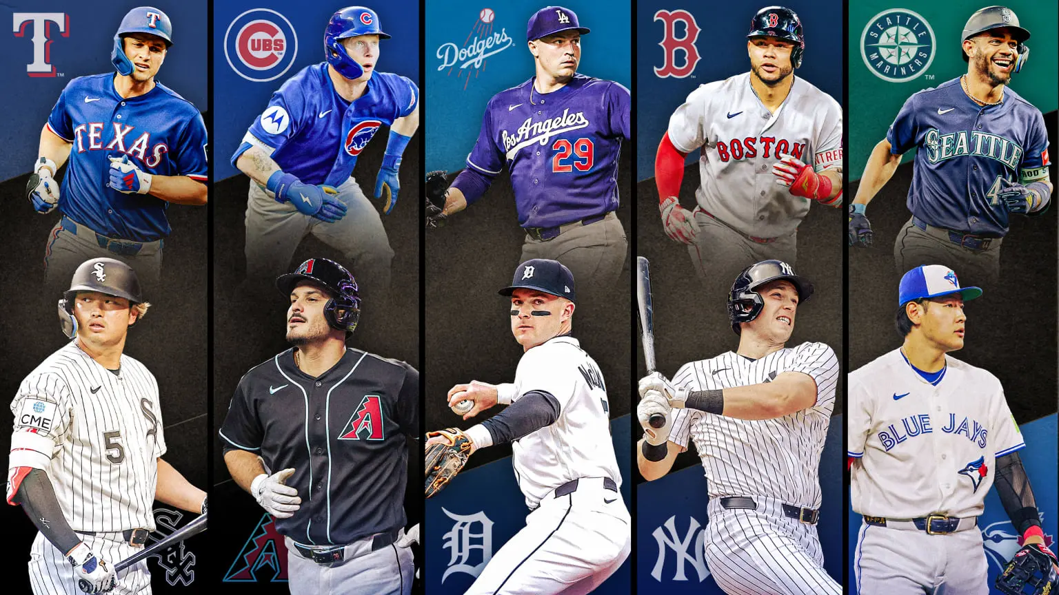 BOS-NYY, CHC-ARI y LAD-DET entre las cinco series a seguir