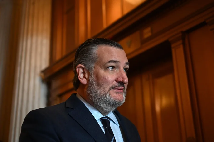 Fotografía de archivo del senador de EE.UU. Ted Cruz en el Capitolio, en Washington (EE.UU.). EFE/ EPA/ Alex Wroblewski