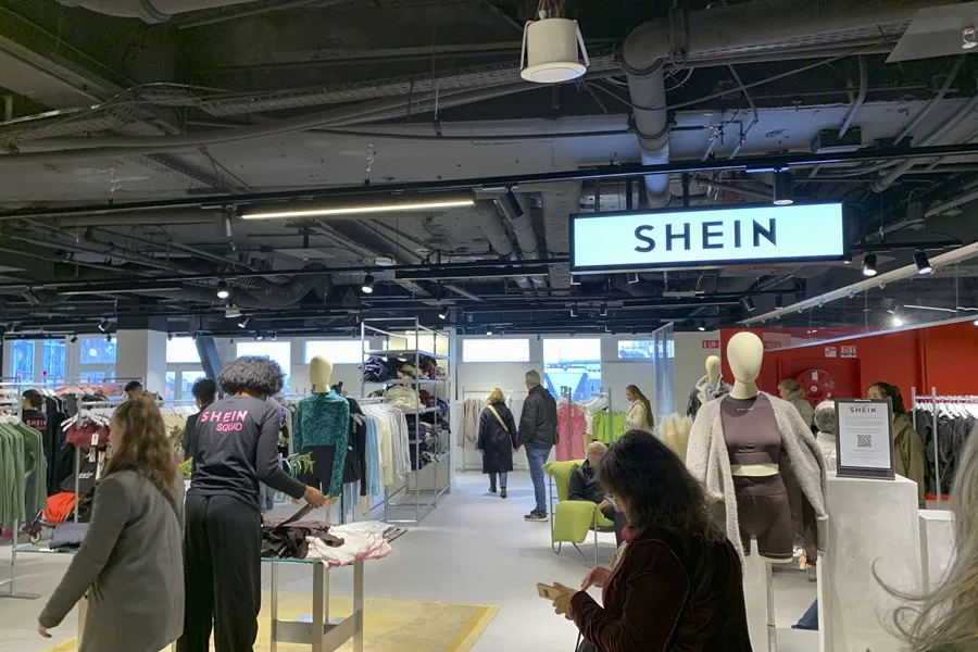 Imagen de archivo de una tienda de Shein en París.