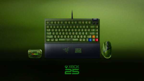 Razer lanza colección especial por los 25 años de Xbox
