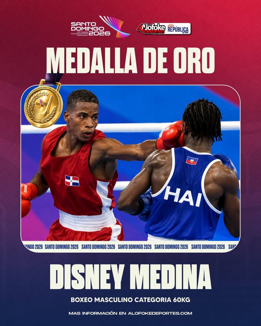 ¡DISNEY soltó la mano y el oro cogió pa’ RD! 🇩🇴🥇El dominicano se impuso en los 60 kg del boxe