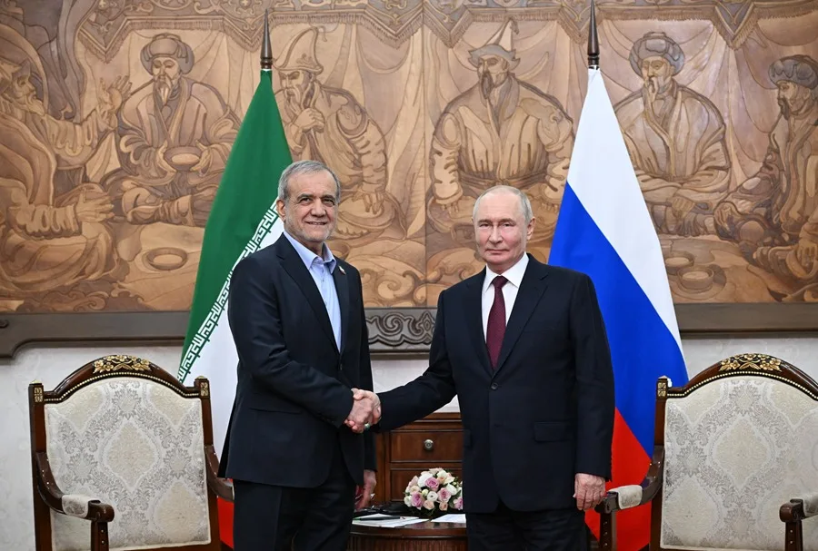 Pezeshkian le dice a Putin que Irán «vencerá» en su enfrentamiento con Estados Unidos